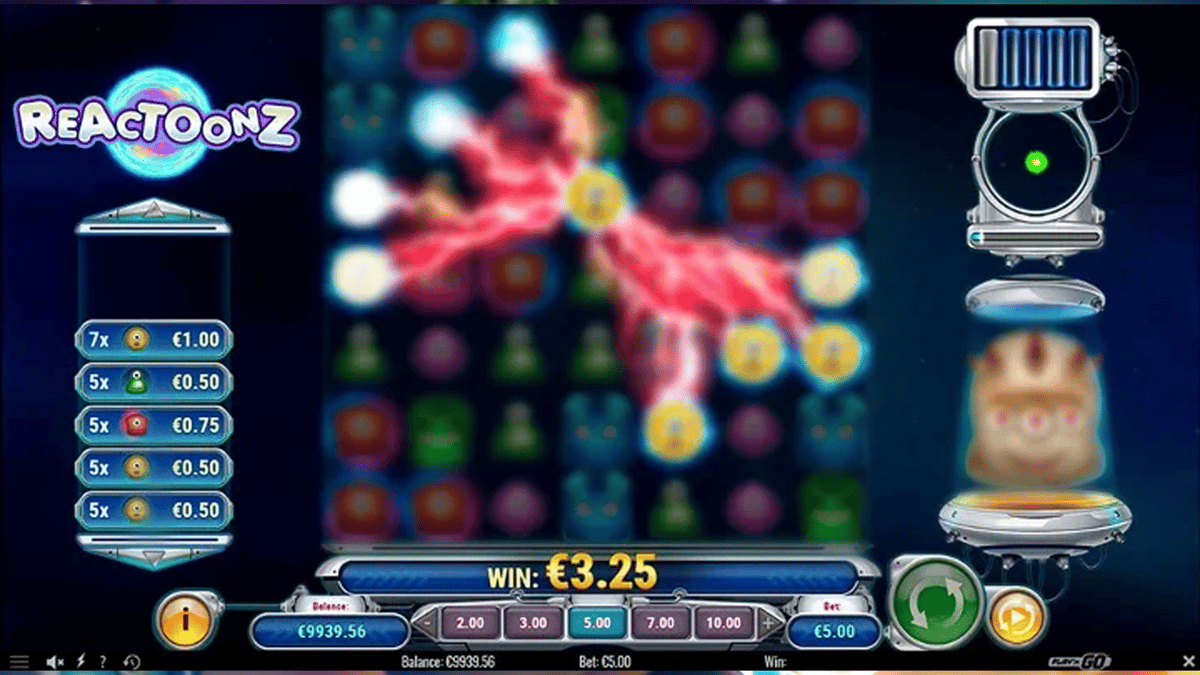 Reactoonz on yksi Pafin suosituimmista peleistä.