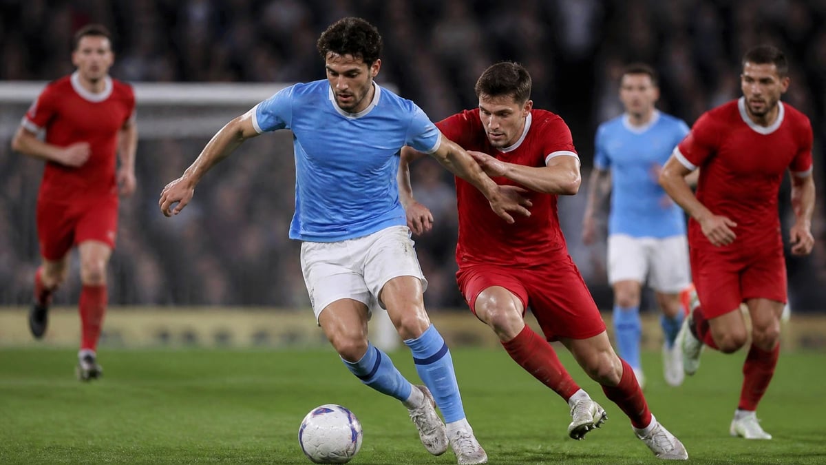 Manchester United vastaan Manchester City.