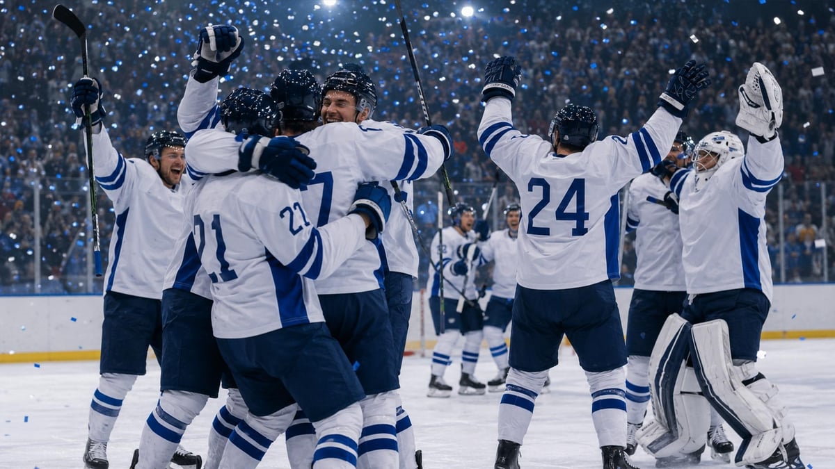 Leijonat juhlivat MM-kultaa