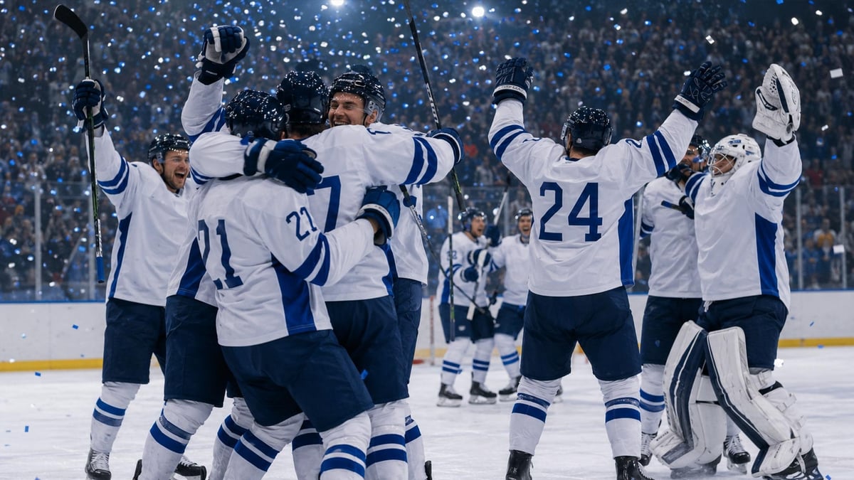Leijonat juhlivat MM-kultaa