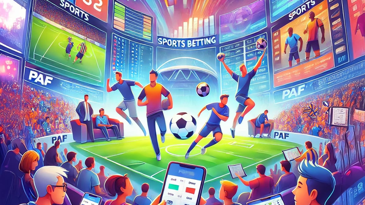 Digitaalinen kuva vedonlyönti teemalla.