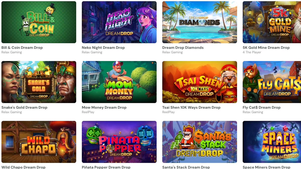 Bill & Coin Dream Drop on eräs suosituimmista Dream Drop -kolikkopeleistä Pafilla.