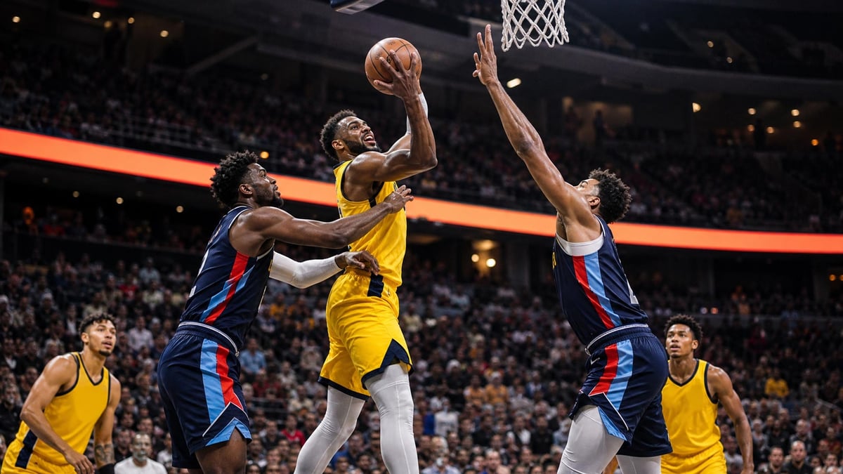NBA-ottelu.