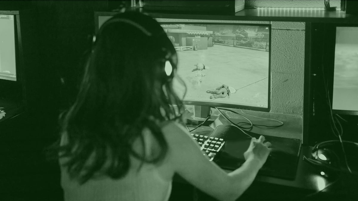 Henkilö, joka kilpailee esportissa.