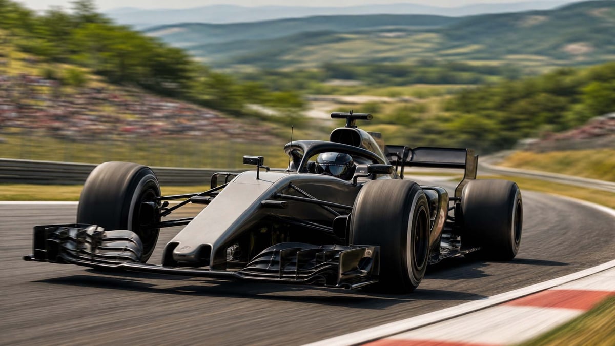 F1-auto Unkarin Grand Prix’ssa.