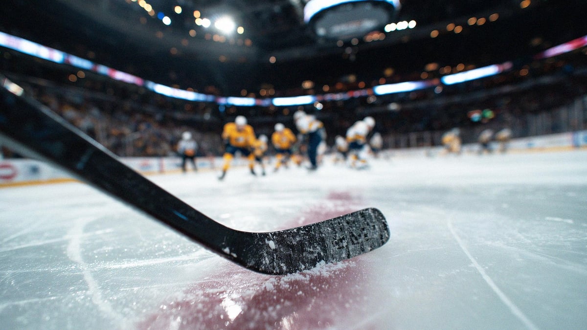 Stillkuva Pafilla striimattavasta NHL-ottelusta.