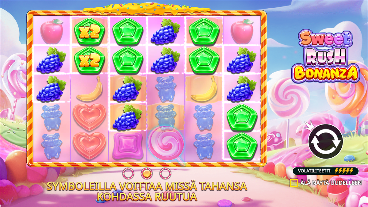 Kuva pelistä Sweet Rush Bonanza