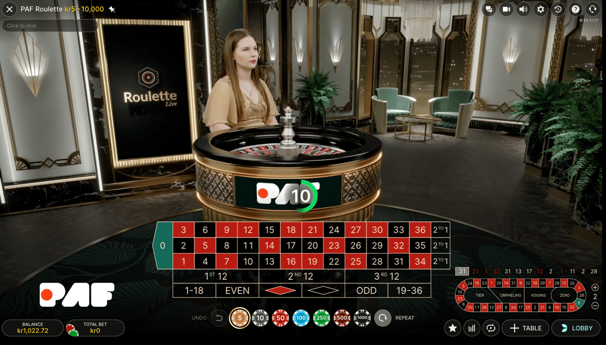 Interfaz del casino en escritorio mostrando juegos de mesa y tragamonedas