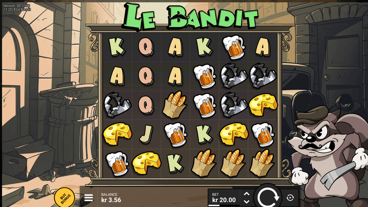 Kuva Le Bandit pelistä – Le Bandit-sarjan klassikko