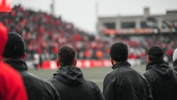 Käynnissä oleva jalkapallo-ottelu